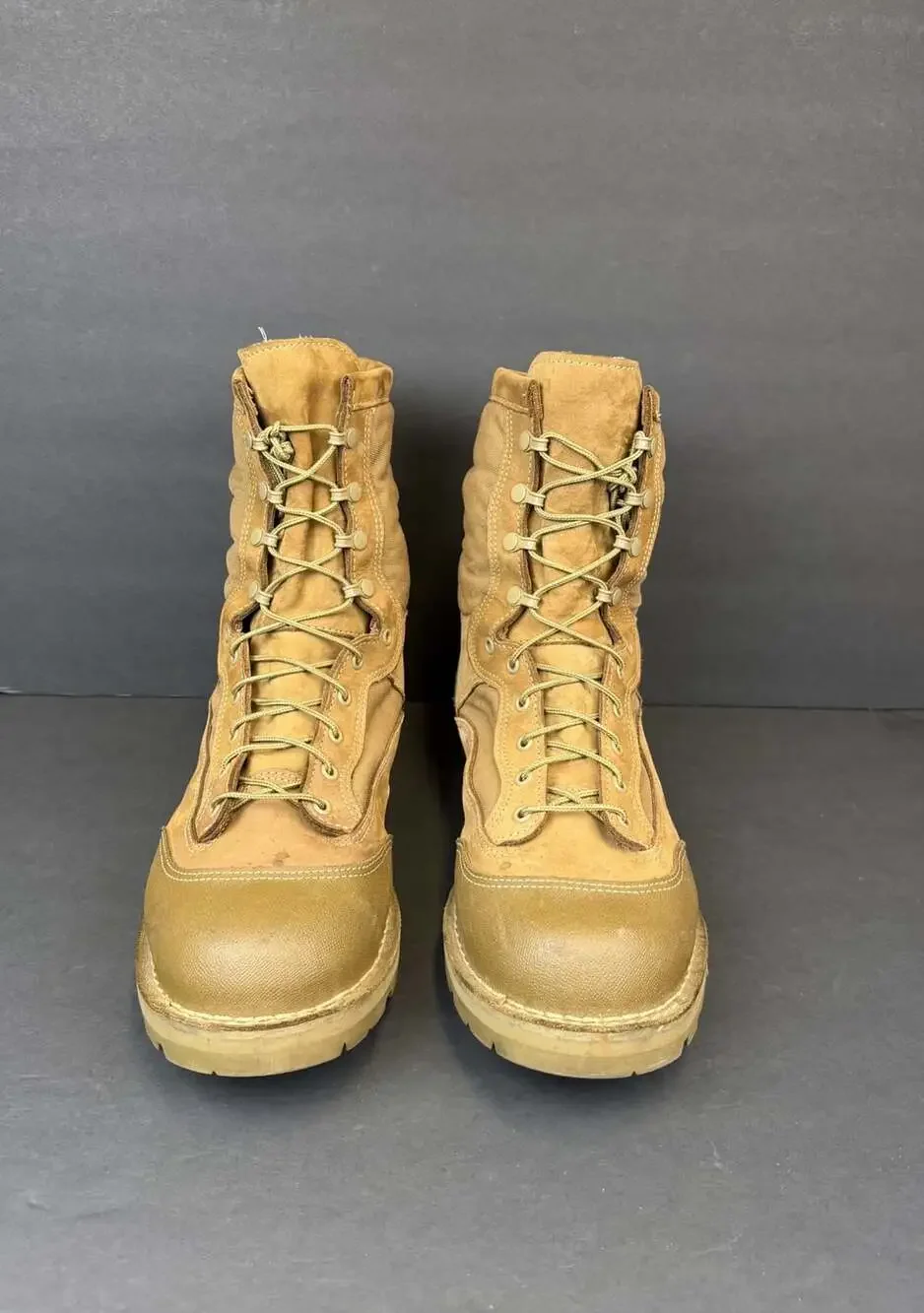 Danner USMC RAT Hot FT Boots Size 14.5W Mens Mojave Leather Combat
